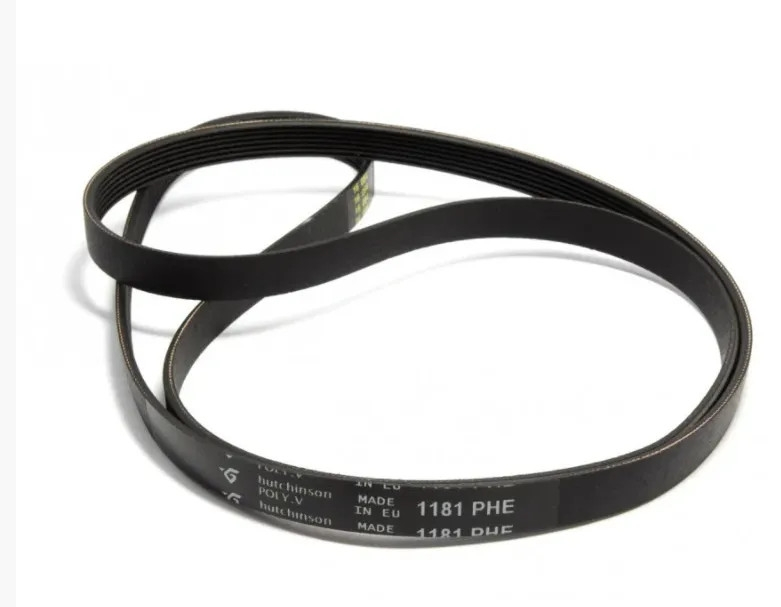 Набор 2 шт Приводной ремень барабана стиральной машины Ariston, Indesit, Hutchinson 1181 H7, KMC00059721 Набор 2 шт Приводной ремень барабана стиральной машины Ariston, Indesit, Hutchinson 1181 H7, KMC00059721