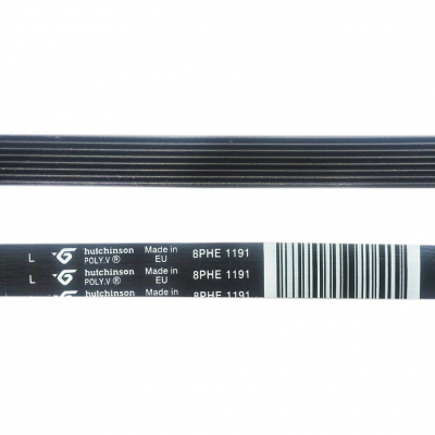 НАБОР 2 шт Ремень 1191 H8, L1130мм, черный, Hutchinson, Ariston, Indesit, KMH126