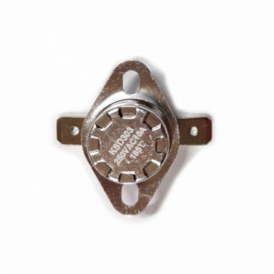 Термостат KSD303 10A, 185°С, биметаллический самовозвратный для Ariston, Ther...