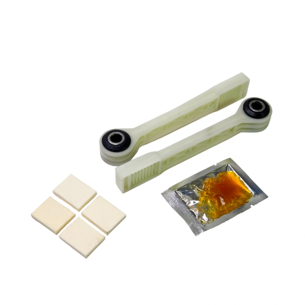 Набор 2 шт Ремкомплект амортизаторов, 80-110N, L150мм, D8мм, комплект 2шт + 4 вкладыша, 2 поршня и 1 пакетик демпферной смазки, Bosch, Siemens, (673541), KMSP673541 Набор 2 шт Ремкомплект амортизаторов, 80-110N, L150мм, D8мм, комплект 2шт + 4 вкладыша, 2 поршня и 1 пакетик демпферной смазки, Bosch, Siemens, (673541), KMSP673541