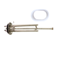 Комплект ТЭН 2,5кВт (2500Вт) RASP для водонагревателя Ariston ABS PRO, ABS PLT + прокладка, 250909K