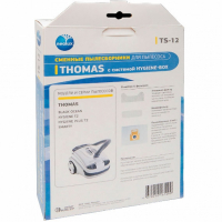 Комплект мешков TS-12 для пылесосов Thomas, с двумя фильтрами, v1053