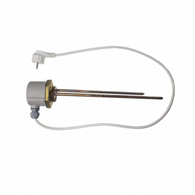 Комплект ТЭН 1,5кВт (1500Вт) RCT для Nibe, Baxi, Termica  резьбовой G1 1/2" + стержневой термостат + индикаторная лампа + крышка + сетевой шнур, 3401398