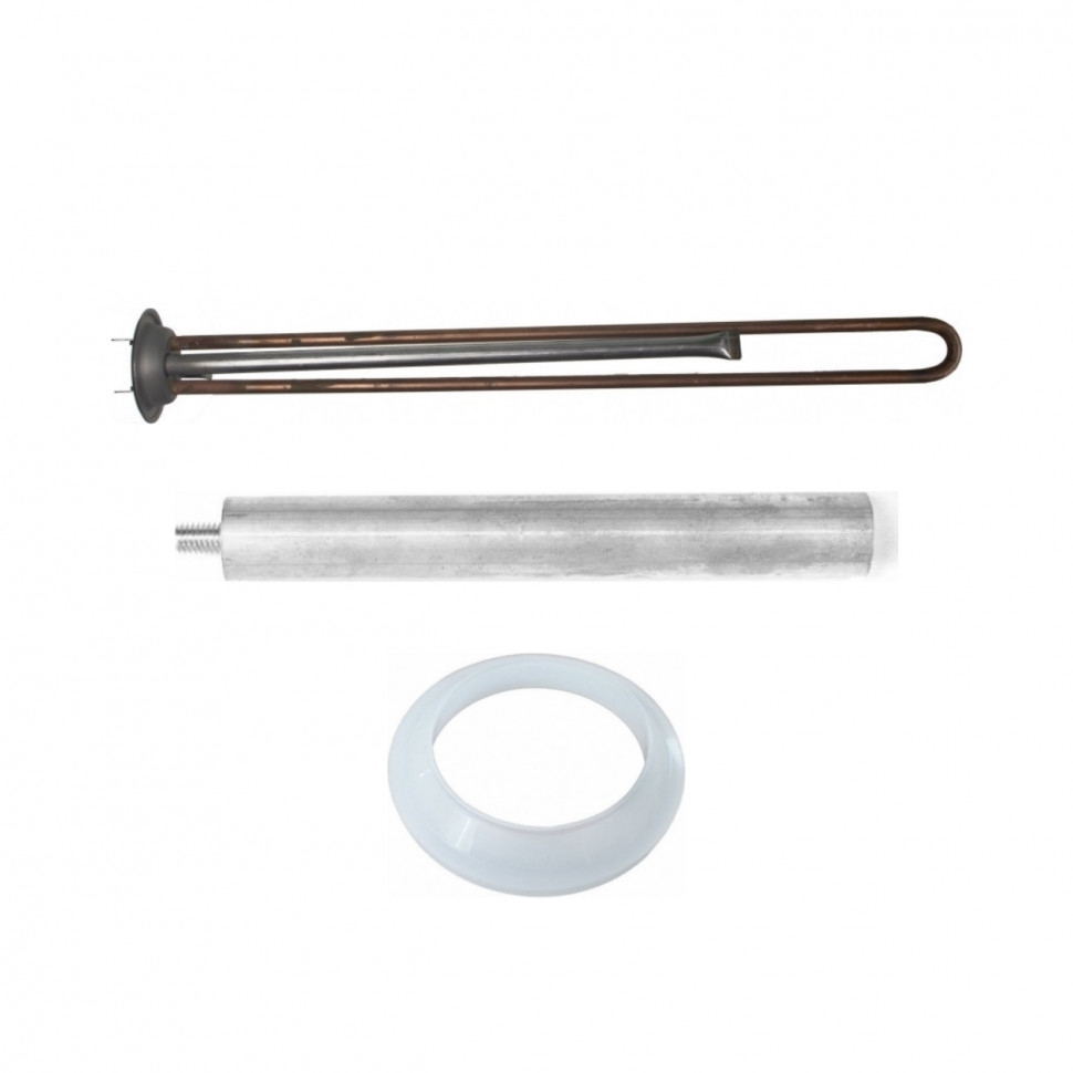 Комплект ТЭН 2 кВт (2000 Вт) RF для водонагревателя Polaris, Timberk + прокладка + анод, 30040K Комплект ТЭН 2 кВт (2000 Вт) RF для водонагревателя Polaris, Timberk + прокладка + анод, 30040K