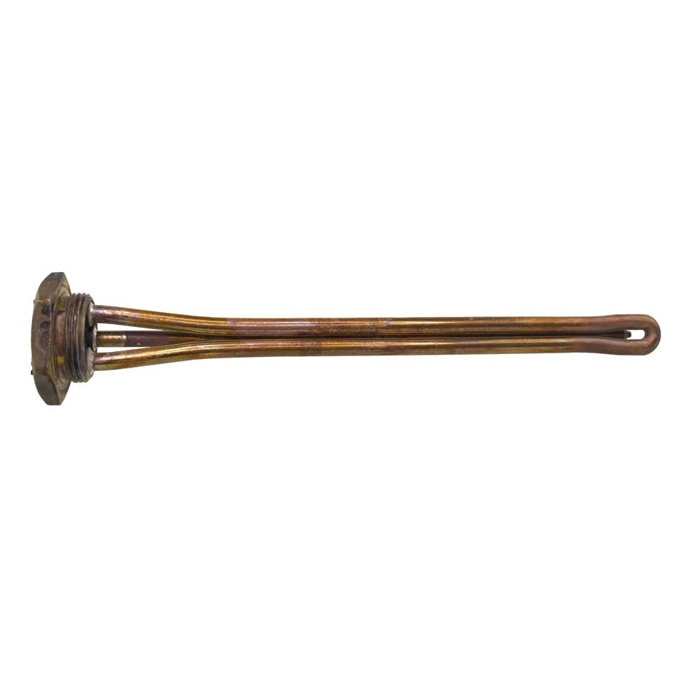 ТЭН для чугунной батареи отопления (радиатора) 1,2 кВт, медь, D42, G1 1/4", L280мм, 220V, TW, 3400067