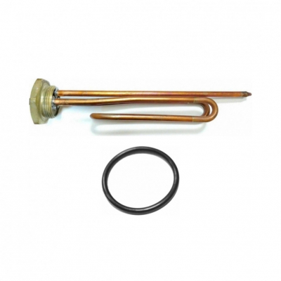 Комплект ТЭН 3кВт (3000Вт) RCT, резьбовой 42мм для Ariston, De Luxe, Real, Thermex, под анод М6 + прокладка, 30260K