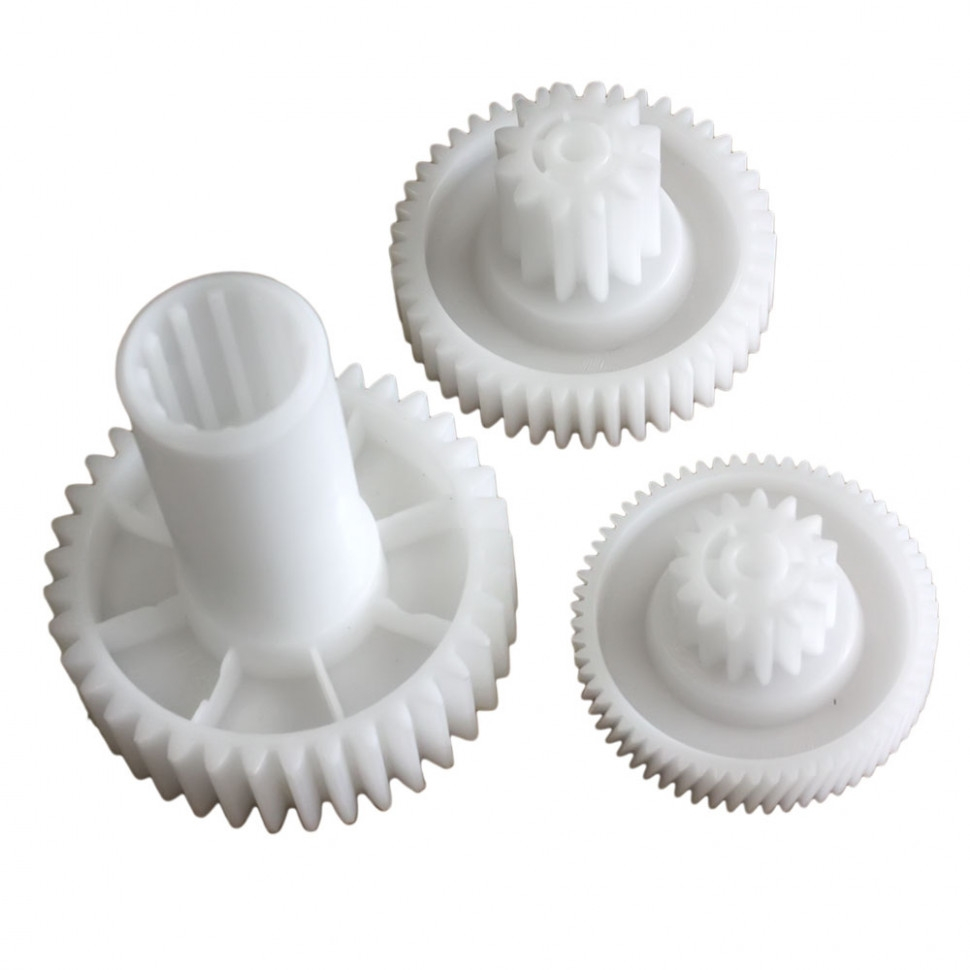 Блок большая + средняя + малая шестерня для мясорубки Bosch MFW, Siemens, D77 + 70 + 60мм, MFW-6, 748609, h1001 Блок большая + средняя + малая шестерня для мясорубки Bosch MFW, Siemens, D77 + 70 + 60мм, MFW-6, 748609, h1001