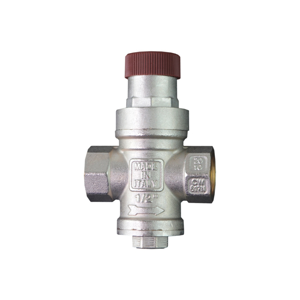 Редуктор давления воды 1-4 бар (на выходе), 15 бар (на входе), 1/2, 100519 Редуктор давления воды 1-4 бар (на выходе), 15 бар (на входе), 1/2, 100519