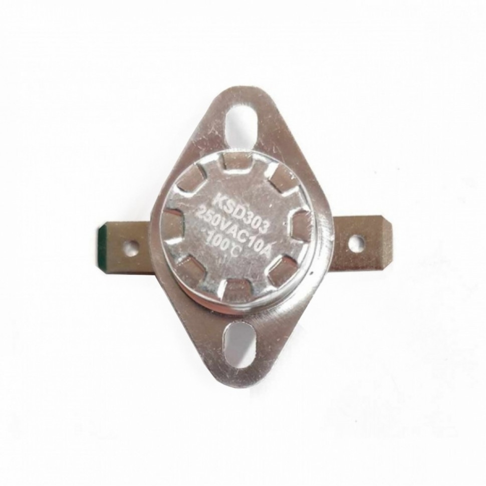 Термостат для водонагревателя Thermex, Ariston, Electrolux KSD303, 10A 100°С биметаллический самовозвратный, 310100 Термостат для водонагревателя Thermex, Ariston, Electrolux KSD303, 10A 100°С биметаллический самовозвратный, 310100