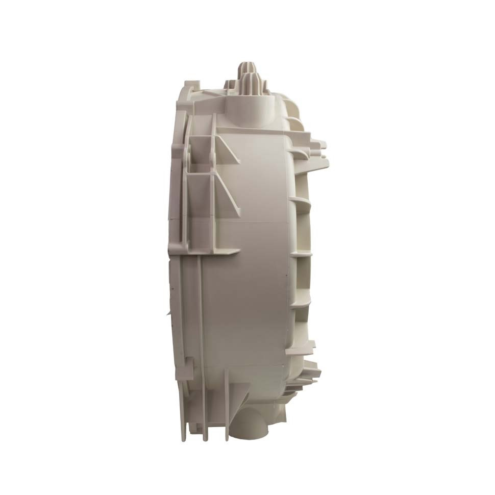 Задний полубак для стиральной машины Атлант Multi Function 3,5кг, 4,5кг, 5кг в сборе, подшипники 6205, 6206, сальник 35x62x8.5/10.5, MKAY301261006, 730112604000