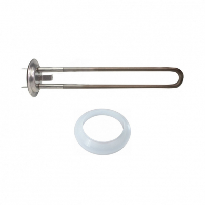 Комплект ТЭН 0,7кВт (700Вт) RF для водонагревателя Thermex RZB, IF, ID, Garanterm, под анод М4, нерж. + прокладка + анод, 40046K1