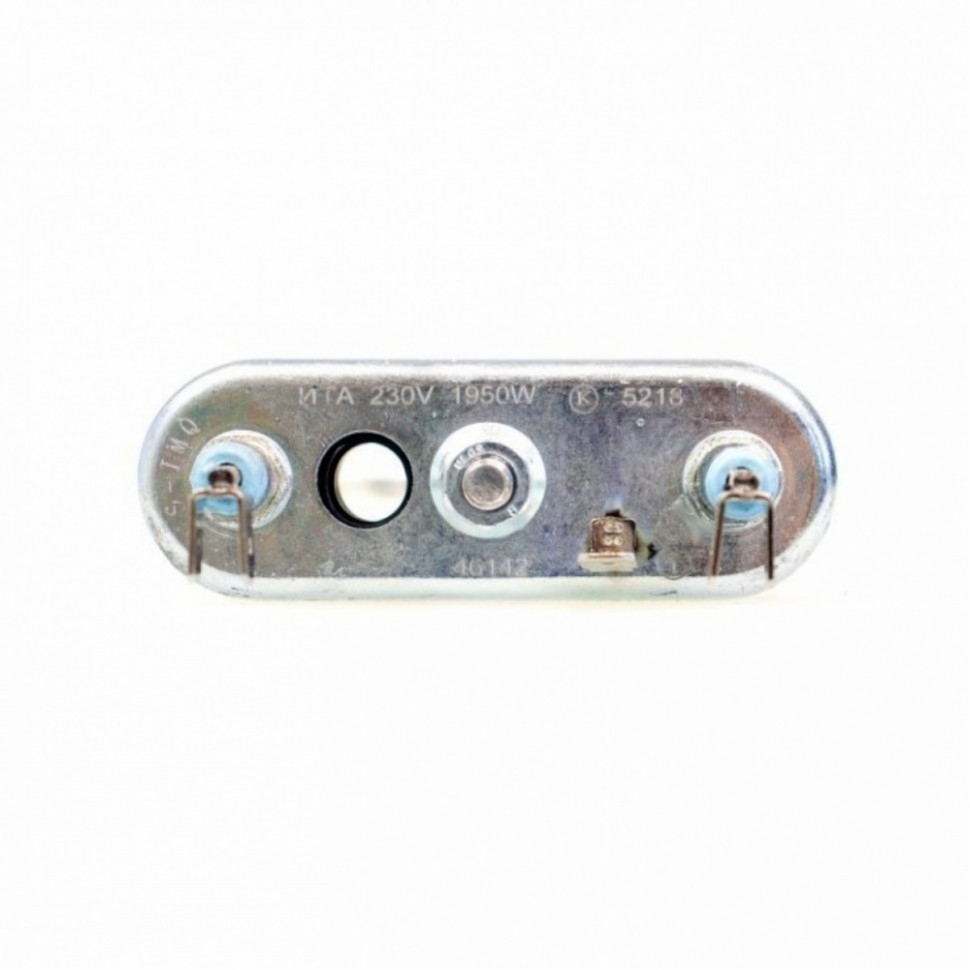 ТЭН 1950W для стиральной машины BEKO, Zanussi с отверстием под датчик L231мм, 46142